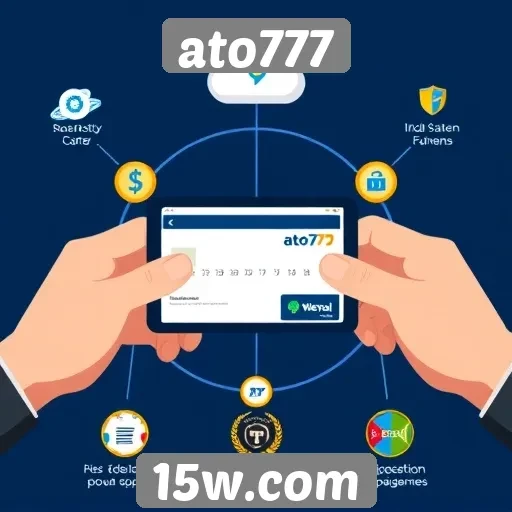 Como funciona o sistema de pagamento do ato777